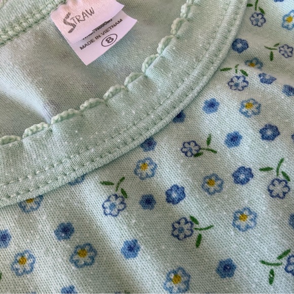 Girls Floral Tank Top SET. Super comfortable - Picture 3 of 7